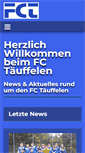 Mobile Screenshot of fctaeuffelen.ch